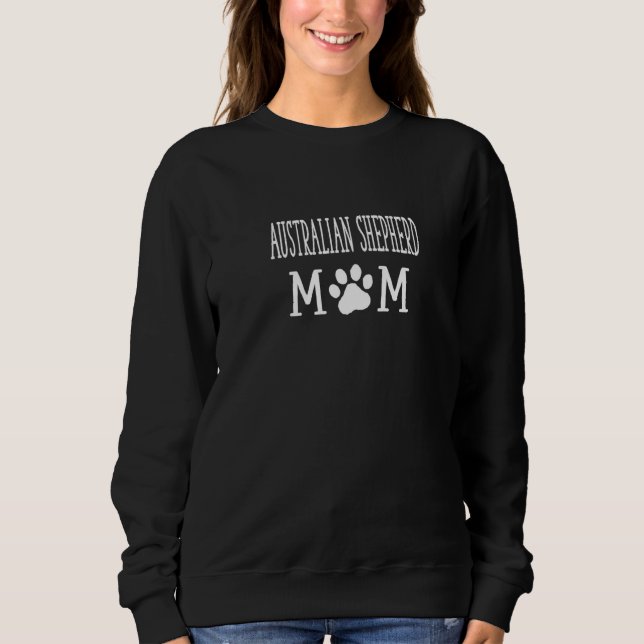 Sweatshirt Mère Berger Australien Aussie Chien  Berger Austra (Devant)