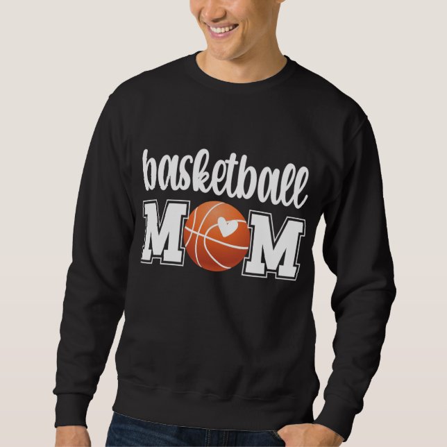 Sweatshirt Mère De Basket-Ball Mère De Basket-Ball (Devant)
