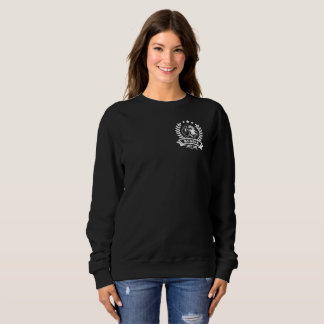 Sweatshirt "Mère de Beagle" avec tête de chien sur poitrine