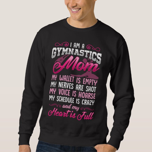 Sweatshirt Mère de la gymnastique de la mère de la fille de l (Devant)