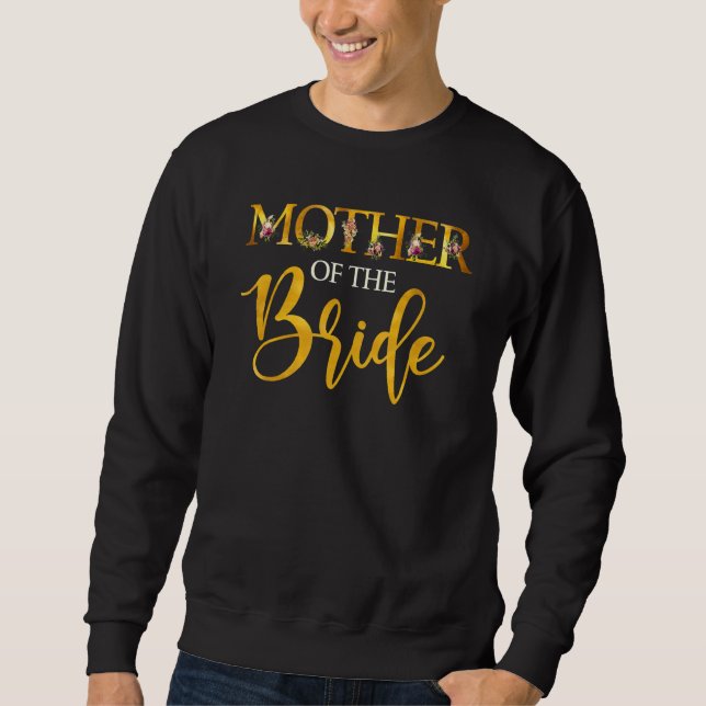Sweatshirt Mère de la mariée Maman pour mariage ou enterremen (Devant)