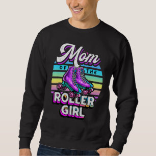 Sweatshirt Mère de Roller Girl Roller Skating Birthday Matchi