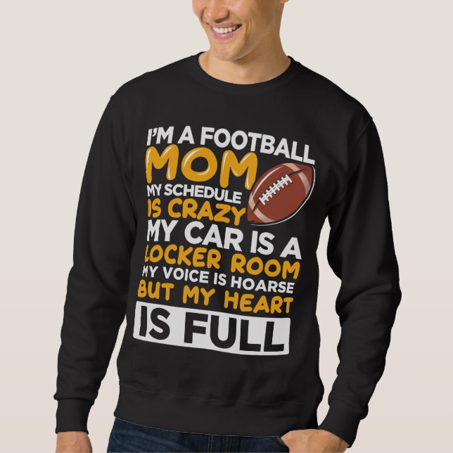 Sweatshirt Mère d'un joueur de football américain (Devant)