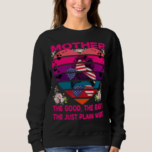 Sweatshirt Mère Le Bon Le Mauvais & Le Juste Simple Étrange M