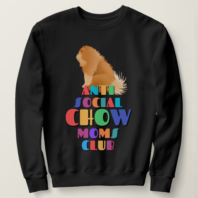 Sweatshirt MÈRES DAY CHOW chemises Choisir le style (Design devant)