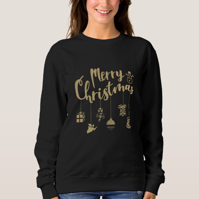 Sweatshirt Merry Christmas (Devant)