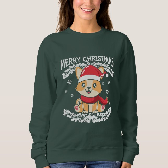 Sweatshirt Merry Christmas (Devant)