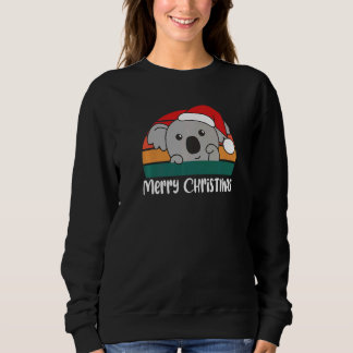 Sweatshirt Merry Christmas Koala Christmas