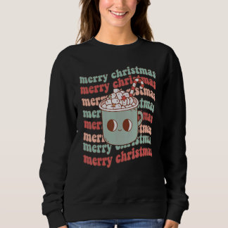 Sweatshirt Merry Christmas Retro Cocoa Christmas Pajamas