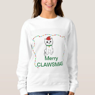 Sweatshirt Merry Clawsmas