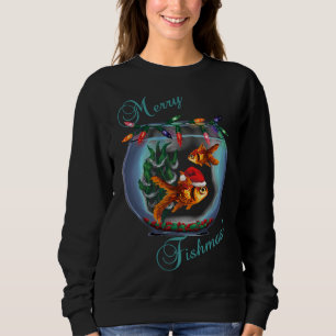 Sweatshirt Merry Fishmas 347