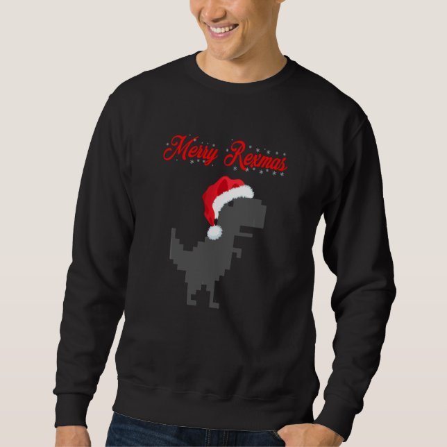 Sweatshirt Merry Rexmas (Devant)