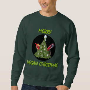 Sweatshirt Merry Vegan Christmas