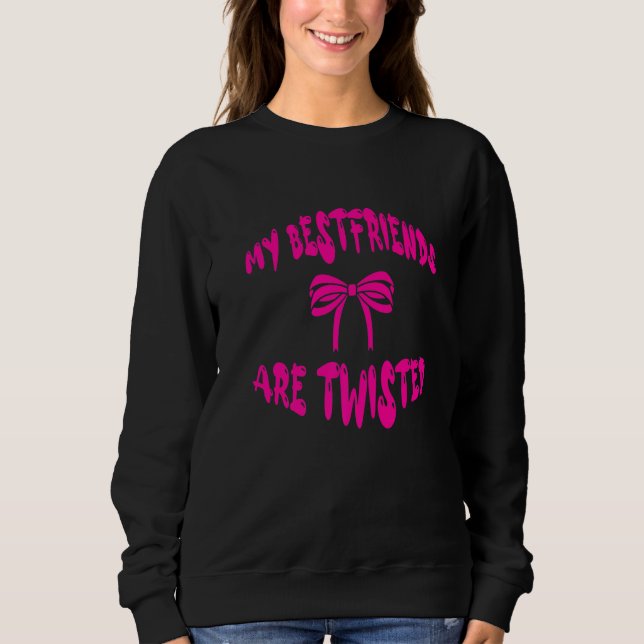 Sweatshirt Mes Bestamis Sont Tournés (Devant)