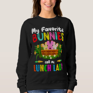 Sweatshirt Mes Bunnies Favoris Appelez-Moi Déjeuner Lady Mign