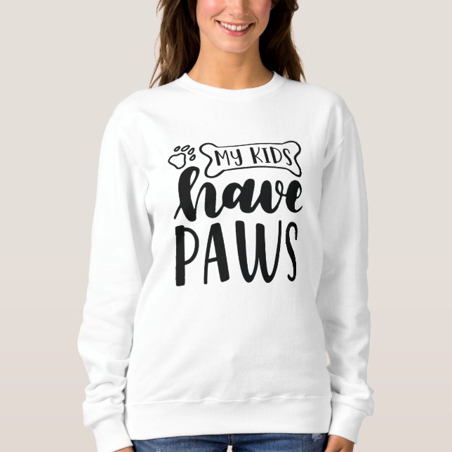 Sweatshirt Mes Enfants Ont Des Patrouilles (Devant)