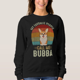 Sweatshirt Mes Gens Favoris M'Appelent Bouillon De Corgi Mign
