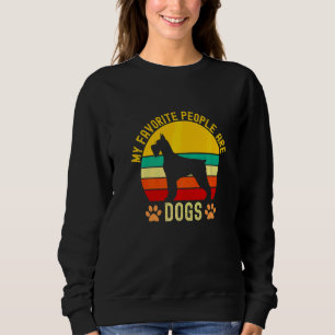Sweatshirt Mes Gens Préférés Sont Les Chiens Qui Se Trouvent
