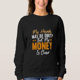 Sweatshirt Mes mains peuvent être sale Auto Peinture de carro