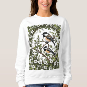 Sweatshirt Mésange à tête noire et Massachusetts Mayf