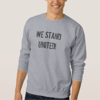 Message Unis Nous sommes Unis Gris 
