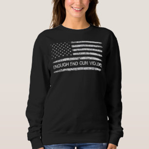 Sweatshirt Mettre fin à la violence d'armes Porter la journée