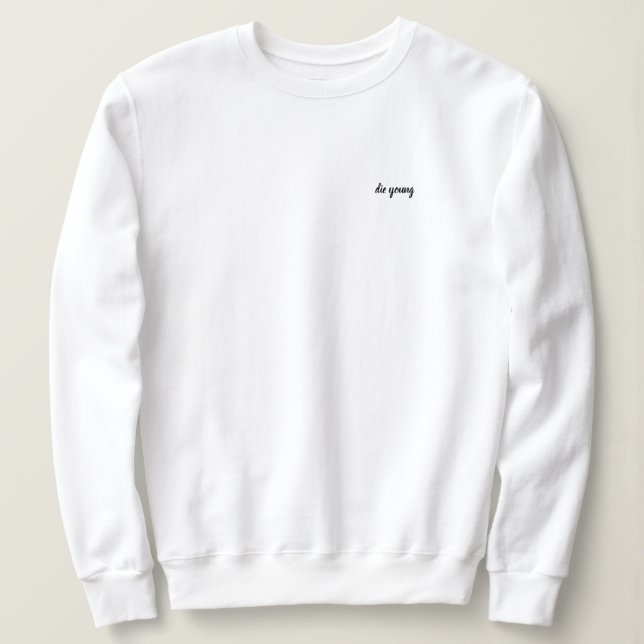 Sweatshirt Meurent le jeune pull (Design devant)
