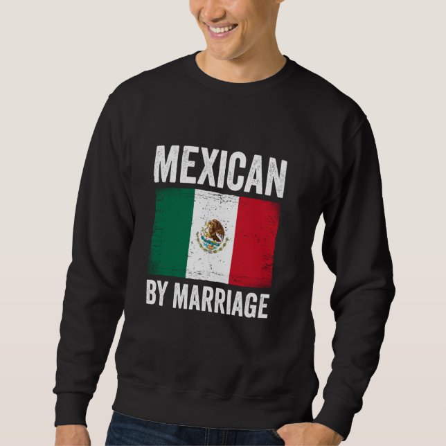 Sweatshirt Mexicain par mariage México (Devant)