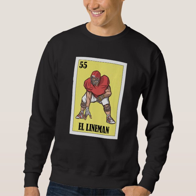 Sweatshirt Mexican for Players  El Lineman (Devant)