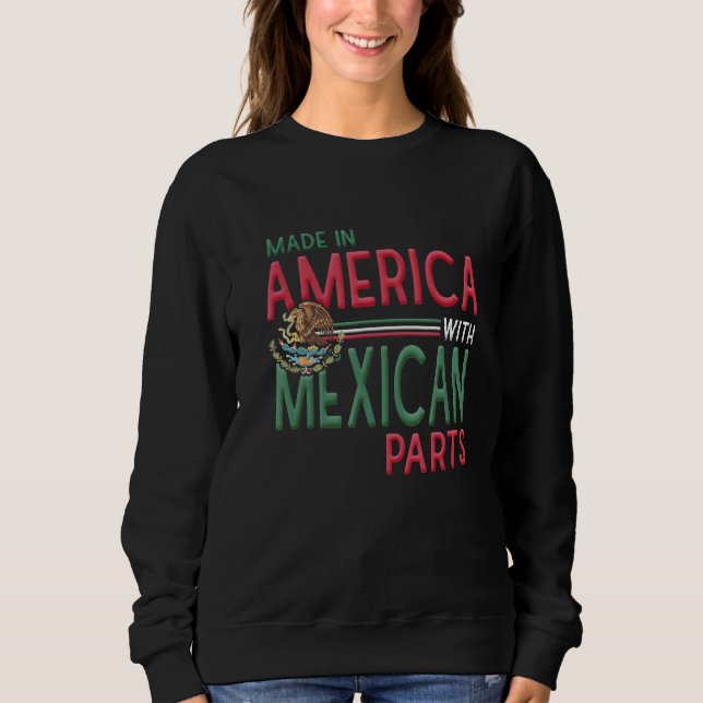 Sweatshirt Mexique Aigle Mexicano Pride Camisa Fière Mexicain (Devant)