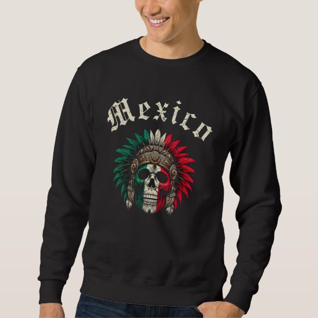 Sweatshirt Mexique Aztèque  (Devant)