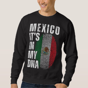 Sweatshirt Mexique C'est dans mon ADN Matching Mexicaine Men