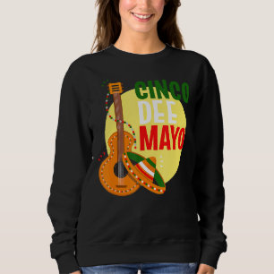 Sweatshirt Mexique L'Indépendance De Mayo Cinco Heureux Mexiq