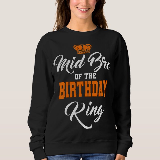 Sweatshirt Mi-Marque De L'Anniversaire Anniversaire Du Parti  (Devant)