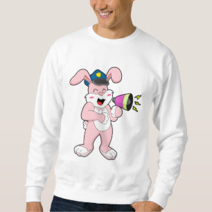 Sweatshirt Microphone de l'officier de police de Rabbit