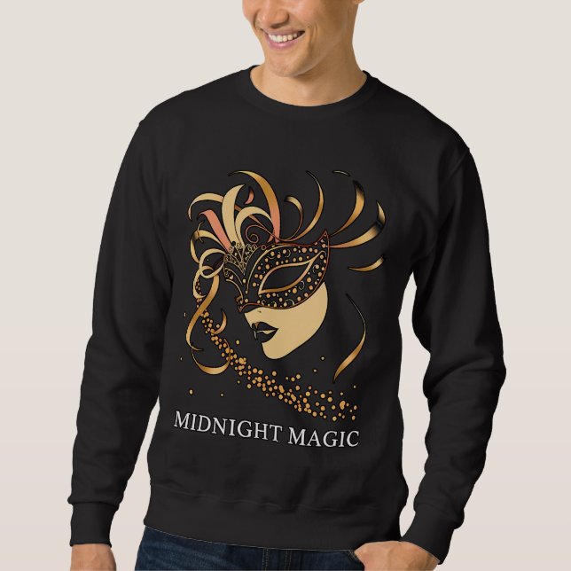 Sweatshirt Midnight Magic Elegant Masquerade 2026 (Devant)