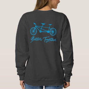 Sweatshirt Mieux Ensemble Fun Tandem Vélo équitation