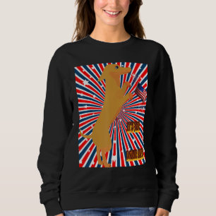 Sweatshirt Mignonne Dachshund Funny Wiener Chien Doxie Vie Pa