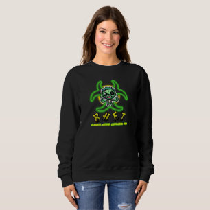 Sweatshirt Mignonne, drôle de tee zombie