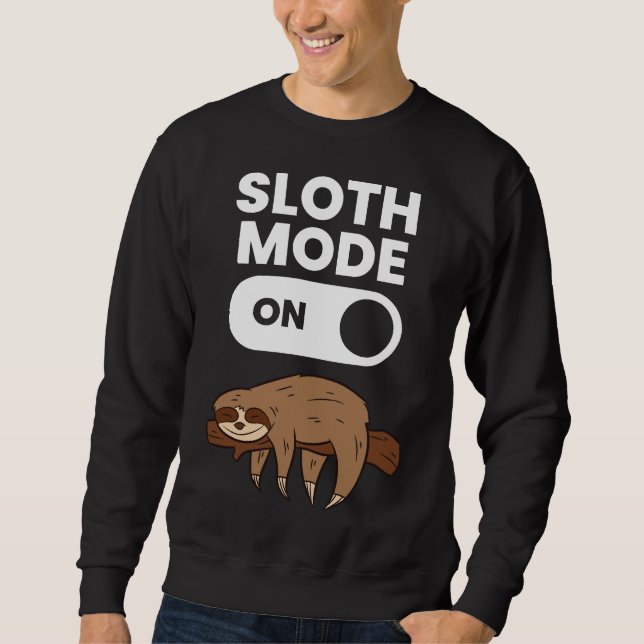 Sweatshirt Mignonne Sloth Love Sloths Mode sur 92 (Devant)