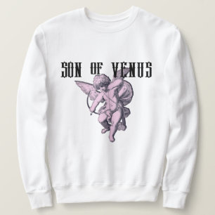 Sweatshirt Mikitiez cupidon valentin angle arc-en-ciel amour