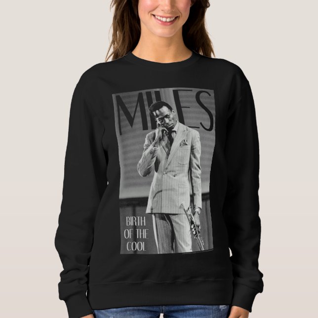 Sweatshirt Miles Davis Simply Cool (Devant)