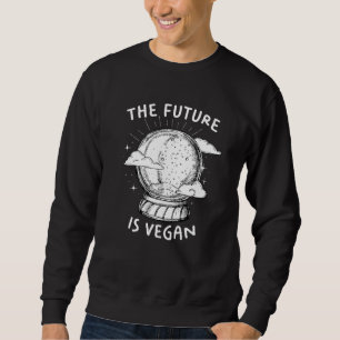 Sweatshirt Militant Végétalien Végétarien Wfpb Vêtements Le f