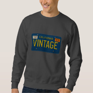 Sweatshirt Millésime 1969 Graphisme de plaque d'immatricula