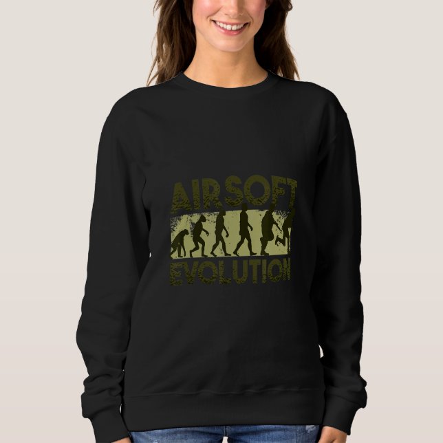 Sweatshirt Milsim Airsoft Jeu Evolution humaine Gun Sports (Devant)