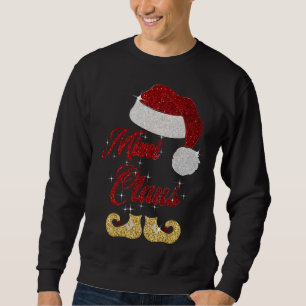 Sweatshirt Mimi Claus Matching Family Group Noël X mas G