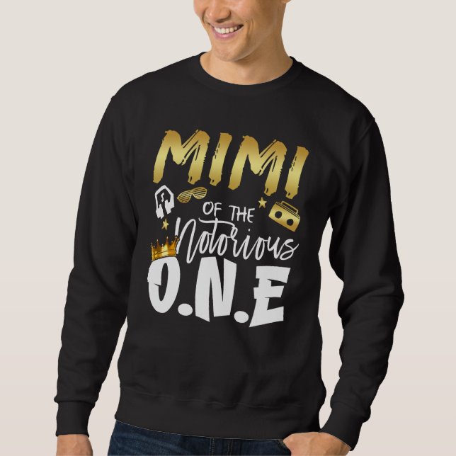 Sweatshirt Mimi Du Célèbre Un Vieux Hip hop 1Er École B (Devant)