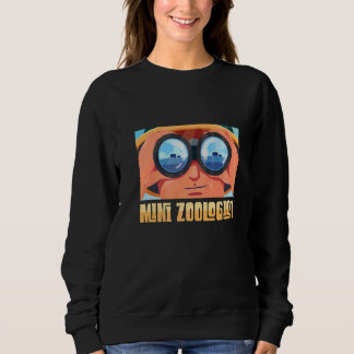 Sweatshirt Mini Zoologiste Safari animalier gardien Zoologie