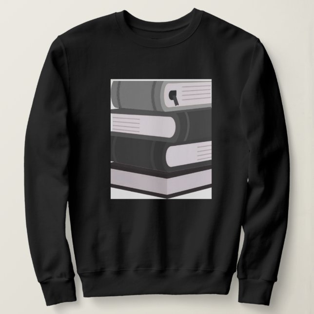 Sweatshirt Minimal Book Art (Design devant)