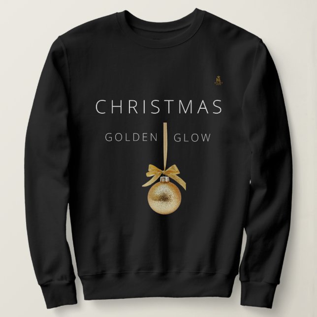 Sweatshirt Minimal Christmas Line Art Tree | KaliraArts (Design devant)